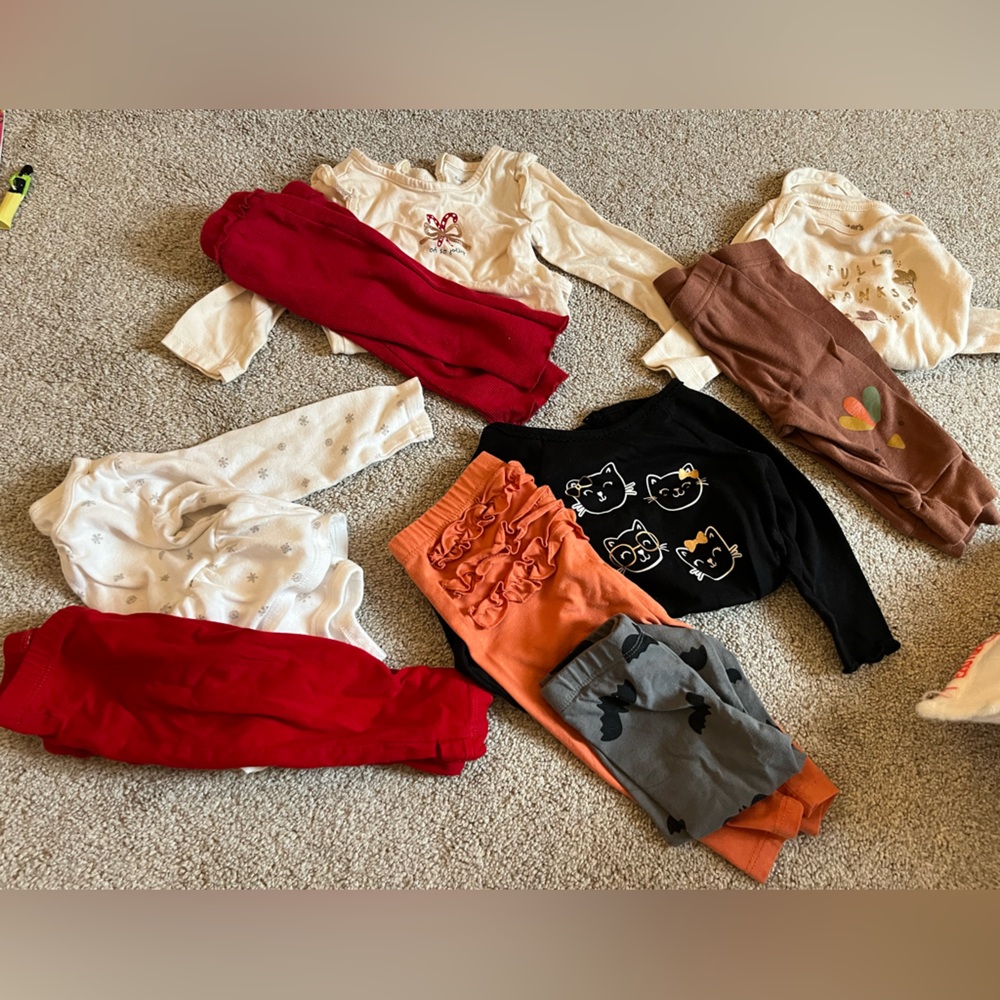 baby girl Holiday sets HALLOWEEN AUTUMN AND CHRISTMAS